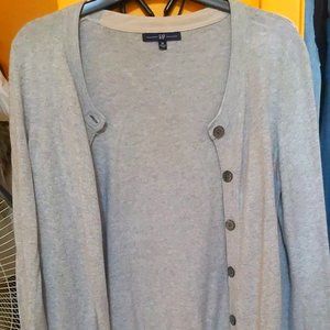 Grey cardigan GAP